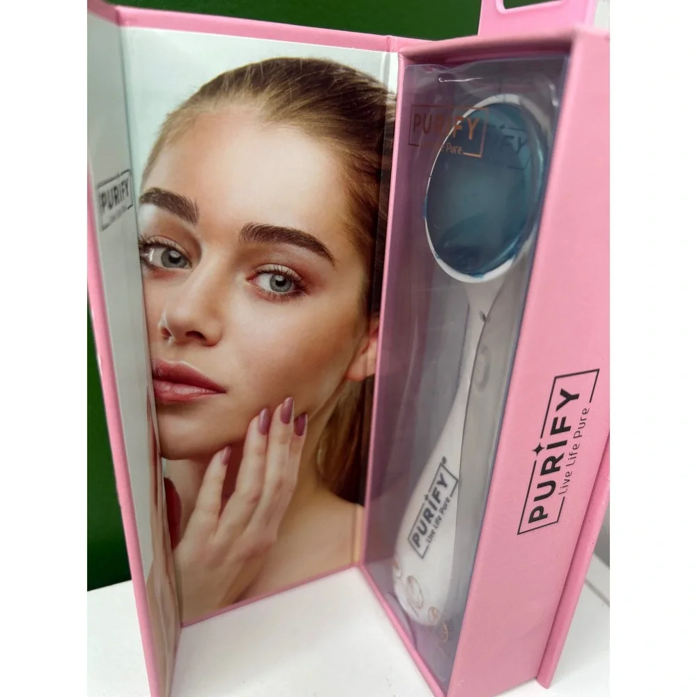 Purify Live Life Pure Portable Facial Massager White PY-POFMAS-100 Skin Tool